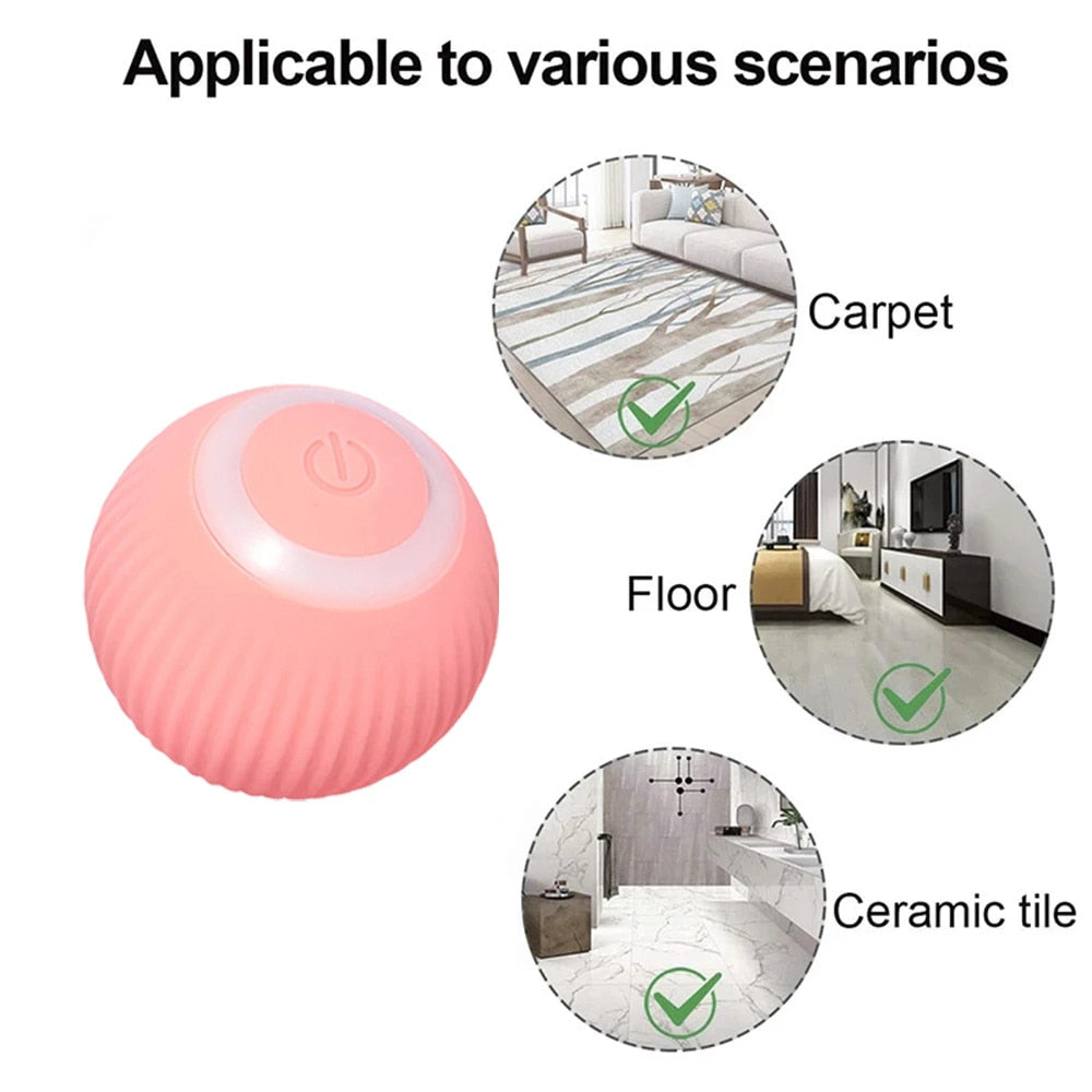 Smart Interactive Cat Toy Ball - just4ourpets