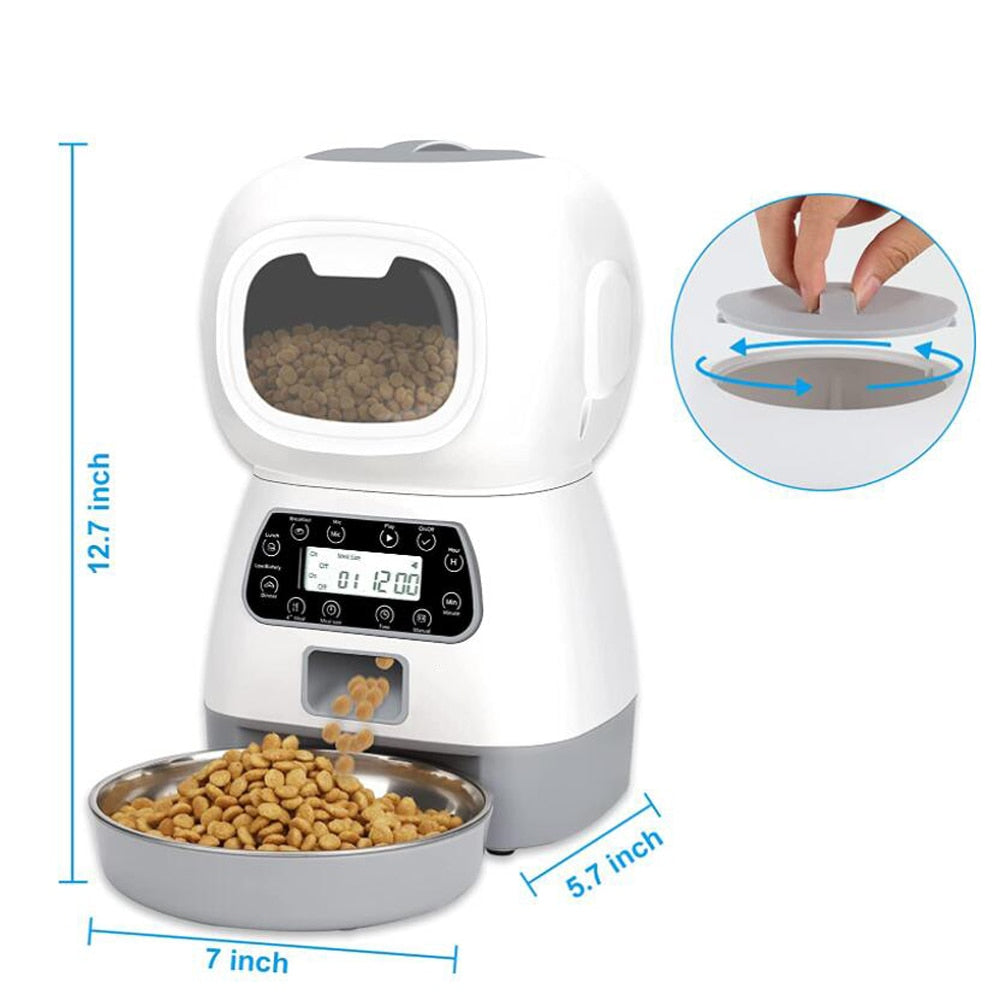 Automatic Pet Feeder - just4ourpets