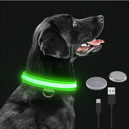 LED Glowing Dog Collar - just4ourpets