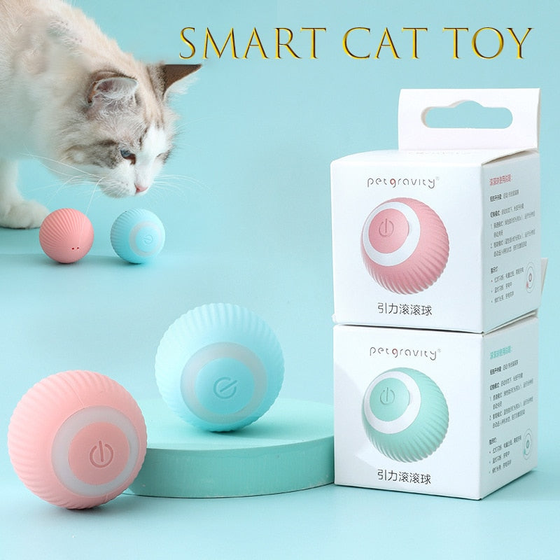 Smart Interactive Cat Toy Ball - just4ourpets