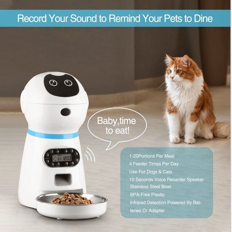 Automatic Pet Feeder - just4ourpets