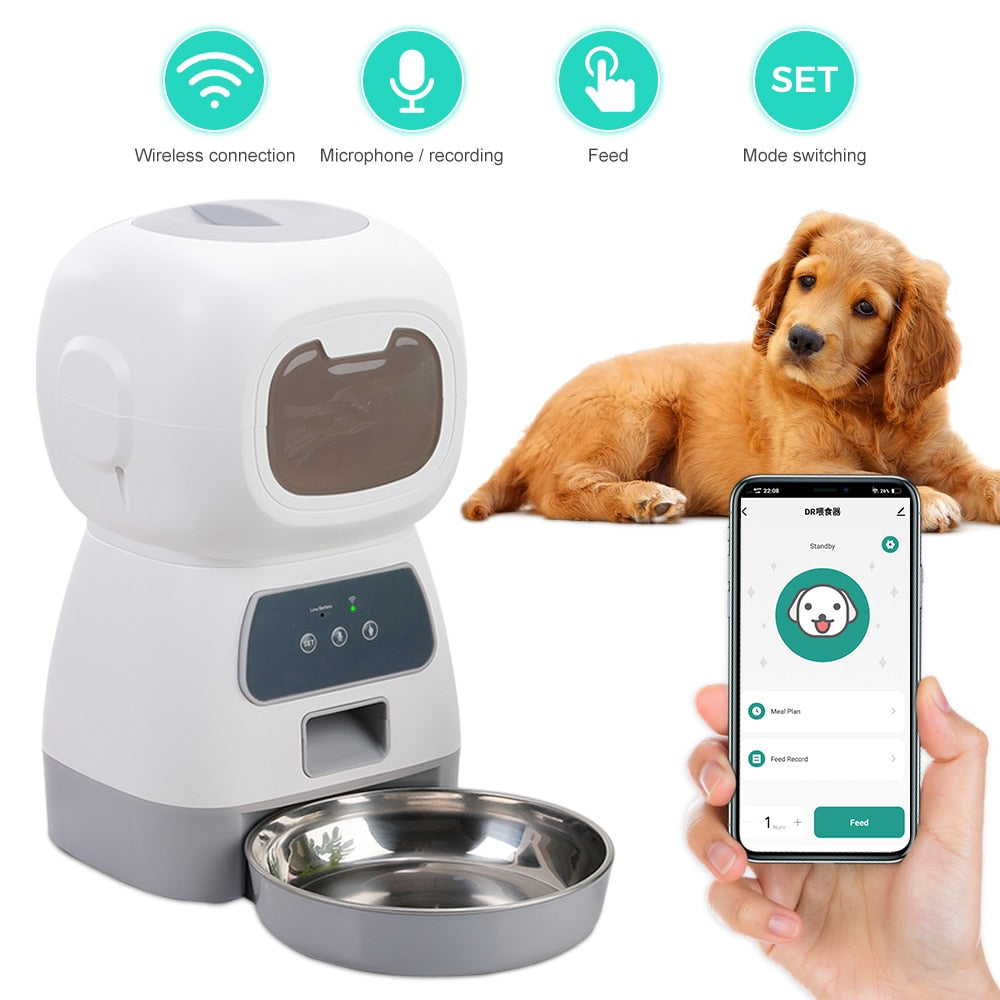 Automatic Pet Feeder - just4ourpets